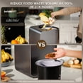 thumbnail image 2 of Compostera de cocina AIRTHEREAL Revive R500 de 2,5 L, gris, 2 of 9