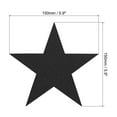 thumbnail image 2 of Uxcell Star Cutouts, 150 Pack Star Cutout Paper Stars for Classroom Decoration DIY Craft, Black, 2 of 6