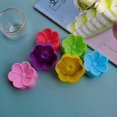 thumbnail image 5 of 6 Pack Cake Molds Colorful Baking Moulds Flower Shaped Delicate Silicone Baking Forms Perfect for Family Gatherings, 5 of 5
