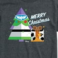 thumbnail image 3 of Toy Story - Merry Christmas Toy Story - Men's Short Sleeve Graphic T-Shirt, 3 of 5
