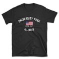 thumbnail image 1 of University Park Illinois Patriot Men's Cotton T-Shirt, 1 of 1