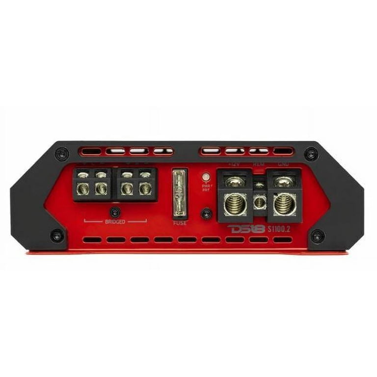 DS18 Select Red AMP 1100 Watt 2 Channel Full Range Class AB