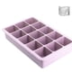 thumbnail image 2 of Juego de bandejas de cubitos de hielo de silicona | Moho flexible sin BPA para bandejas grandes de 15 cubos | Cubitos de hielo que se derriten lentamente para cócteles Whisky Wine | 4 bandejas, 2 of 4