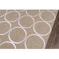 thumbnail image 3 of Momeni Geometric Cielo Circles Area Rugs, Brown, 29" x 89", 3 of 5