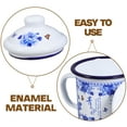 thumbnail image 3 of Taza de té, taza de agua para el hogar, taza para beber, taza de té esmaltada, taza de café con tapa, 3 of 7