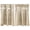 Khaki, variant on Small Short Windows -style Decorative Curtains Bedroom With Embroidered Semi-curtains For Light-blocking Small Window Door Curtains,11.57x17.72in