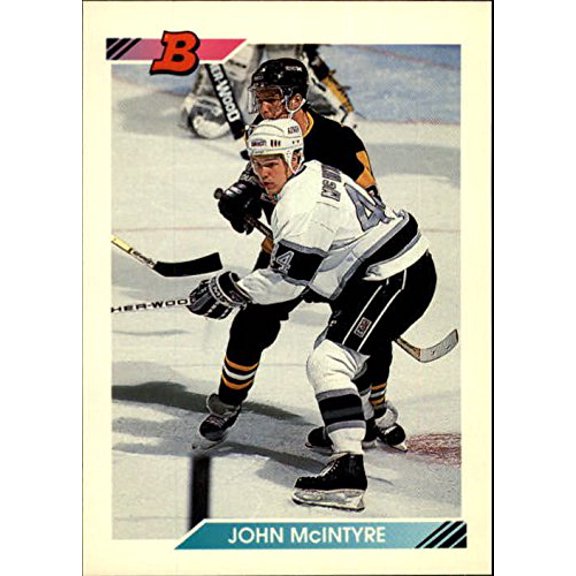Collectible 1992-93 Bowman #336 John McIntyre NHL Hockey Trading Card