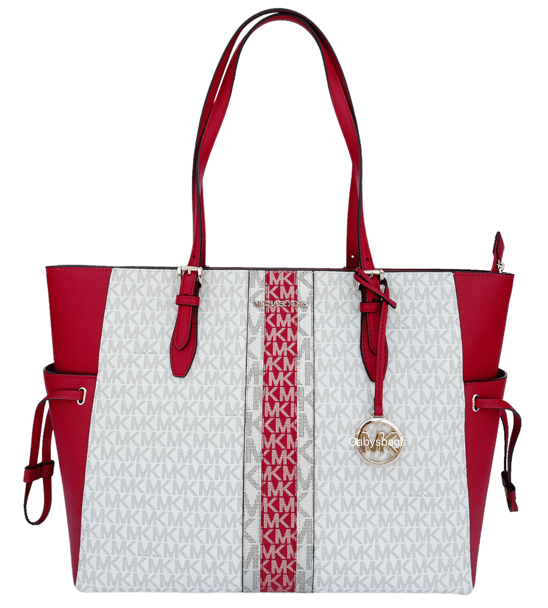 michael kors red and white striped tote replacement strap for wristlet -  Marwood VeneerMarwood Veneer