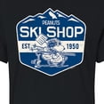 thumbnail image 3 of Peanuts - Ski Shop - Juniors Cropped Cotton Blend T-Shirt, 3 of 6