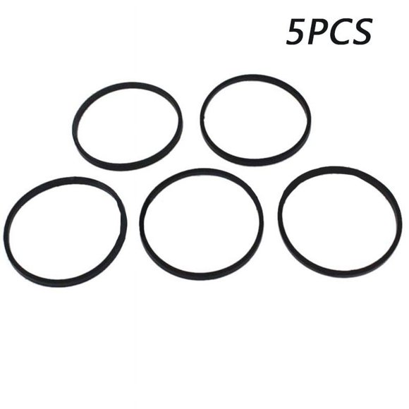MYG Carburetor Float Bowl Gaskets 5-Pack Black Replacement Parts for Tecumseh 631028 631028A 631867 Lawn Mower Engine Accessories