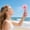 Pink_Free size, variant on Compact Rechargeable Handheld Fan With 3 Speeds, Ultra‑Quiet Operation, 500mAh Battery, Type‑C Charging, Stylish Transparent Shell, Pocket‑Size Travel Cooling For Office Makeup Outdoor