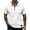 White #8, variant on Dresfit Mens Quarter Zip Polo Shirts Collared Big and Tall Short Sleeve T-Shirt 2026 Summer Lapel Business Tees Zipper Muscle Fit Work Shirt Khaki 2XL