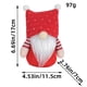 thumbnail image 1 of Puntoco Muñeca de gorro de punto de Navidad Muñeca sin rostro con gorro Cangyan Liquidación de adornos de decoración interior y exterior en Navidad, 1 of 3