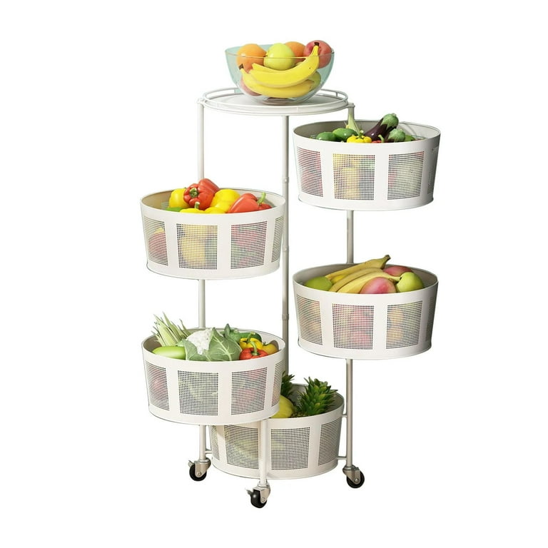 3 Pack Stackable Snack Organizer Wall Mount Hanging Pantry Household Food  Storage Basket with Handles Foldable Snack Rack Stand with Open Front