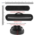 thumbnail image 3 of Geekria Large Hook and Loop Headband Cover and Pad Set,  Replacement Repair Part, (Fits Headphone Headbands 3.5-4.5 cm), Compatible with AKG, JBL, Razer, Sennheiser, Turtle Beach (Velour), 3 of 6