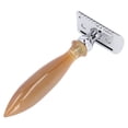 thumbnail image 1 of Ensemble de Rasage pour Hommes, Kit de Rasage de Barbe Réutilisable Manuel Rétro avec 10 Lames pour Voyage, 1 of 8