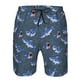 thumbnail image 3 of Balery Cartoon Shark Traje de Baño Estilo Hawaiano para Hombre, Shorts de Secado Rápido con Bolsillos-Small, 3 of 6
