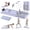 Purple, variant on FOROUTIA All-in-One Foldable Pilates Board,Pilates Reformer Set with Timer Core for Home