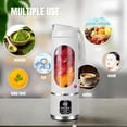 thumbnail image 2 of Digital Display Portable Juicer – Multi-Mode Personal Blender with Smart LED Screen, Leakproof Fruit Smoothie Cup for Shakes, Travel & Home Use, 2 of 7