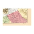 thumbnail image 2 of Historic County Map- Sonoma Central County California - Thompson 1877 - Vintage Wall Art, 2 of 4