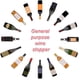 thumbnail image 5 of 2 tapones de vino decorativos y brillantes, divertidos y bonitos tapones para botellas hechos de aleación de zinc, de silicona y cristal, accesorios para vino tinto, whisky, champán, vino, 5 of 5