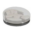 thumbnail image 2 of Round Waterproof Cover For Patio Daybed, All Weather Furniture Protector With Anti-Uv Properties, Heavy Duty Outdoor Cover In Black, 228X83Cm, Easy Clean And Storage, 2 of 5