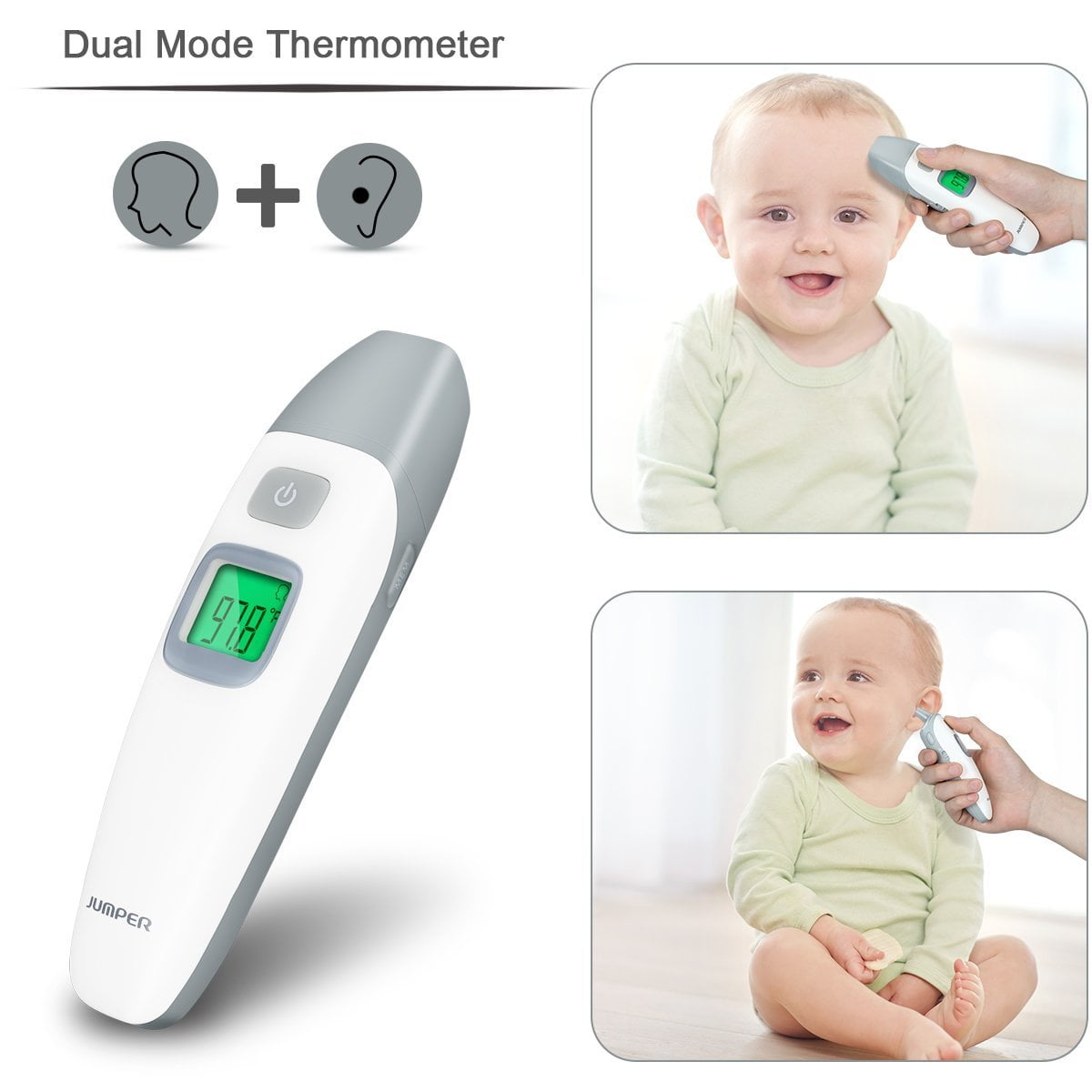 Dream Baby Infant Toddler Clinical Digital Thermometer with Fever Alert