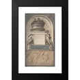 thumbnail image 2 of Pietro Fancelli 10x14 Black Modern Framed Museum Art Print Titled - Design for a Monument (1764-1850), 2 of 5