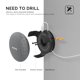 thumbnail image 4 of Soporte de montaje en pared Ndcxsfigh para Google Home Mini Audio Negro, 4 of 8