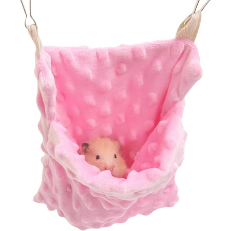 Hgudesign Soft eces Bonding Pouch Carrier Bag for Sugar Glider Sling Sp Bag with Adjustable Strap Portable for Small Pets Ferret Rat Hedgehog Hamster Squrriel (Blue)