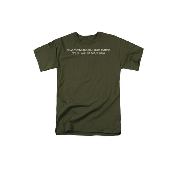 Illegal To Shoot Officially Licensed Adult T Shirt