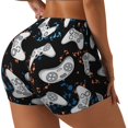 thumbnail image 3 of Athletic Shorts for Women, Game Seam Womens Shorts High Waisted Sport Running Workout Gym, 3 of 8