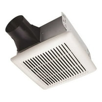 Broan AE110 Invent Energy Star Qualified Single-Speed Ventilation Fan, 110 CFM 1.0 Sones, White