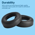 thumbnail image 4 of MMOBIEL Ear Pads for Sony PS5 Pulse 3D Wireless Headset PU Black, 4 of 4