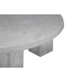 thumbnail image 2 of Ella Round Coffee Table Small In Light Gray Concrete, 2 of 3