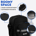 thumbnail image 4 of J World Crux Crossbody Sling Pack, Black, 4 of 6