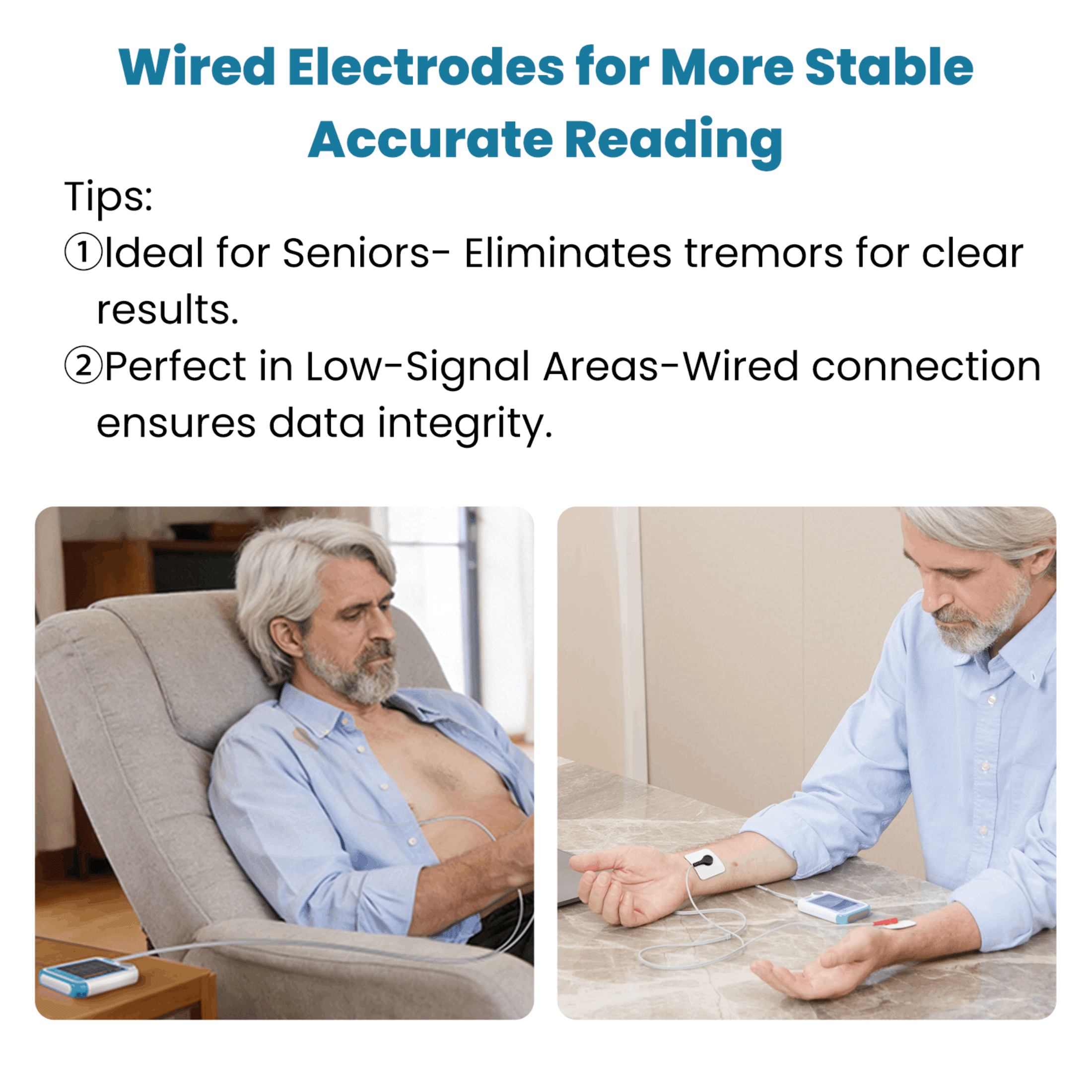 Checkme, Portable ECG EKG Monitor, 3.5