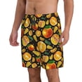thumbnail image 2 of Vsdgher Tangerine Men's Beach Shorts, Surfing shorts, Swim trunks, Quick Dry Swim Trunks for Surfing Beach Fun -X-Large, 2 of 6
