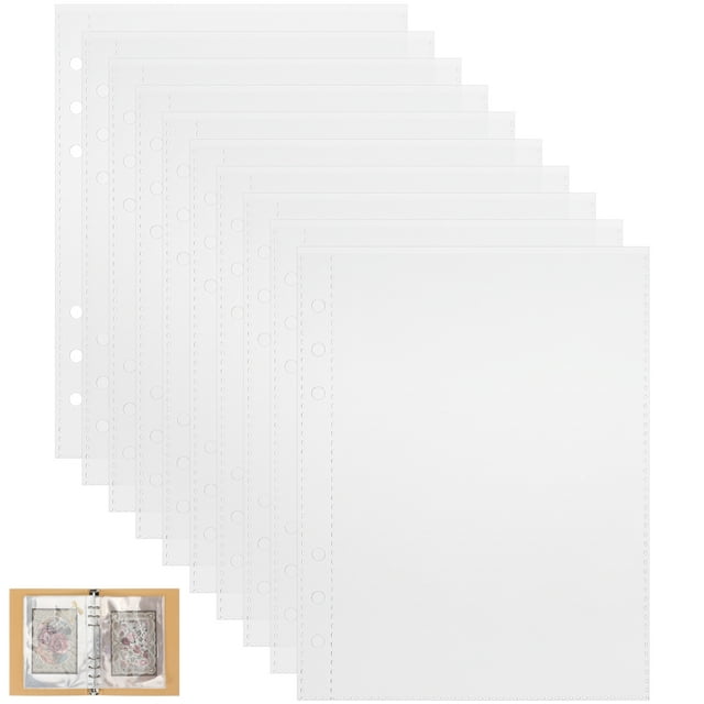 1 PC Plastic Pantalla Libro Álbum Página interna Página interna para la imagen de la imagen del juego