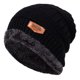 thumbnail image 2 of Gorro de punto de terciopelo para hombre y mujer, gorros gruesos y cálidos de lana de estilo hip hop para exteriores, unisex, Otoño e Invierno yaoshenbao LED, 2 of 2