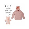 thumbnail image 2 of Cubcoats Kali the Kitty 2-in-1 Transforming Pullover Plushie Pink Size 4T, 2 of 3