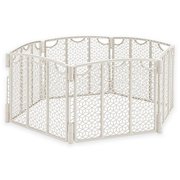 Best Security Gate for your Baby Versatile Play Space in Cream
