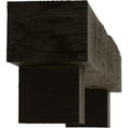 thumbnail image 4 of Ekena Millwork 8"H x 8"D x 48"W Rough Sawn Faux Wood Fireplace Mantel Kit w/ Alamo Corbels, Natural Ash, 4 of 10
