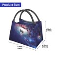 thumbnail image 2 of Disketp Planets Stars And Galaxies Bolsa Térmica Estampada, Bolsa Térmica Aislante para Almuerzo, Playa y Campamento, 2 of 6