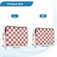 thumbnail image 4 of FORMRS 13-13.3 inch Laptop Sleeve Case Soft Carrying Quilted Computer Bag Cover, Cherry Checked Pattern, 4 of 7
