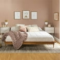 thumbnail image 4 of Pemberly Row Mid-Century Solid Wood King Platform Bed in Caramel, 4 of 5