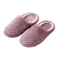 thumbnail image 2 of KYAIGUO Women Men Slippers for Indoor Outdoor Plush House Slippers Anti-Skid Plush Couples Slides, 2 of 9