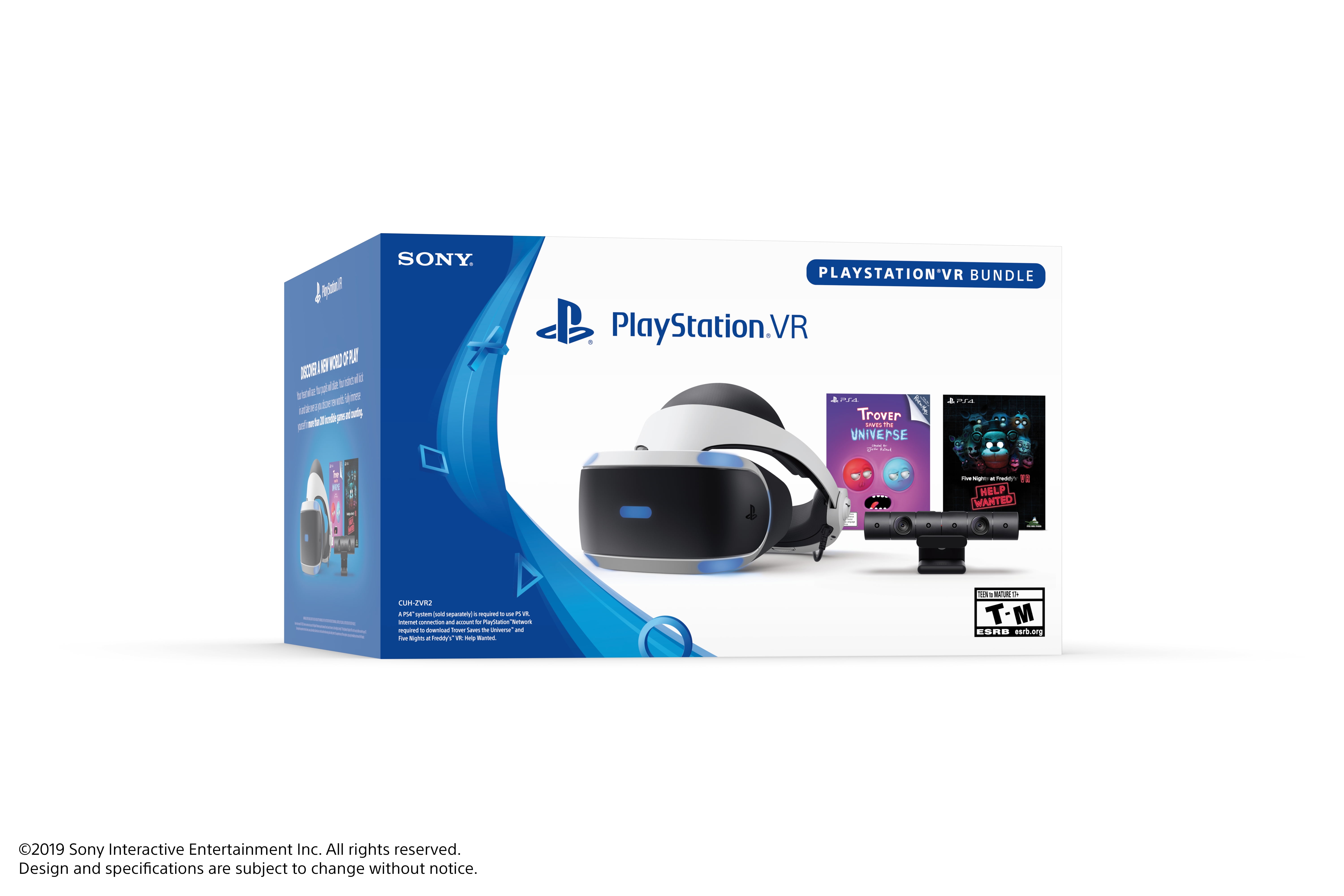 Sony PlayStation VR - Trover and Five Nights at Freddy's Bundle