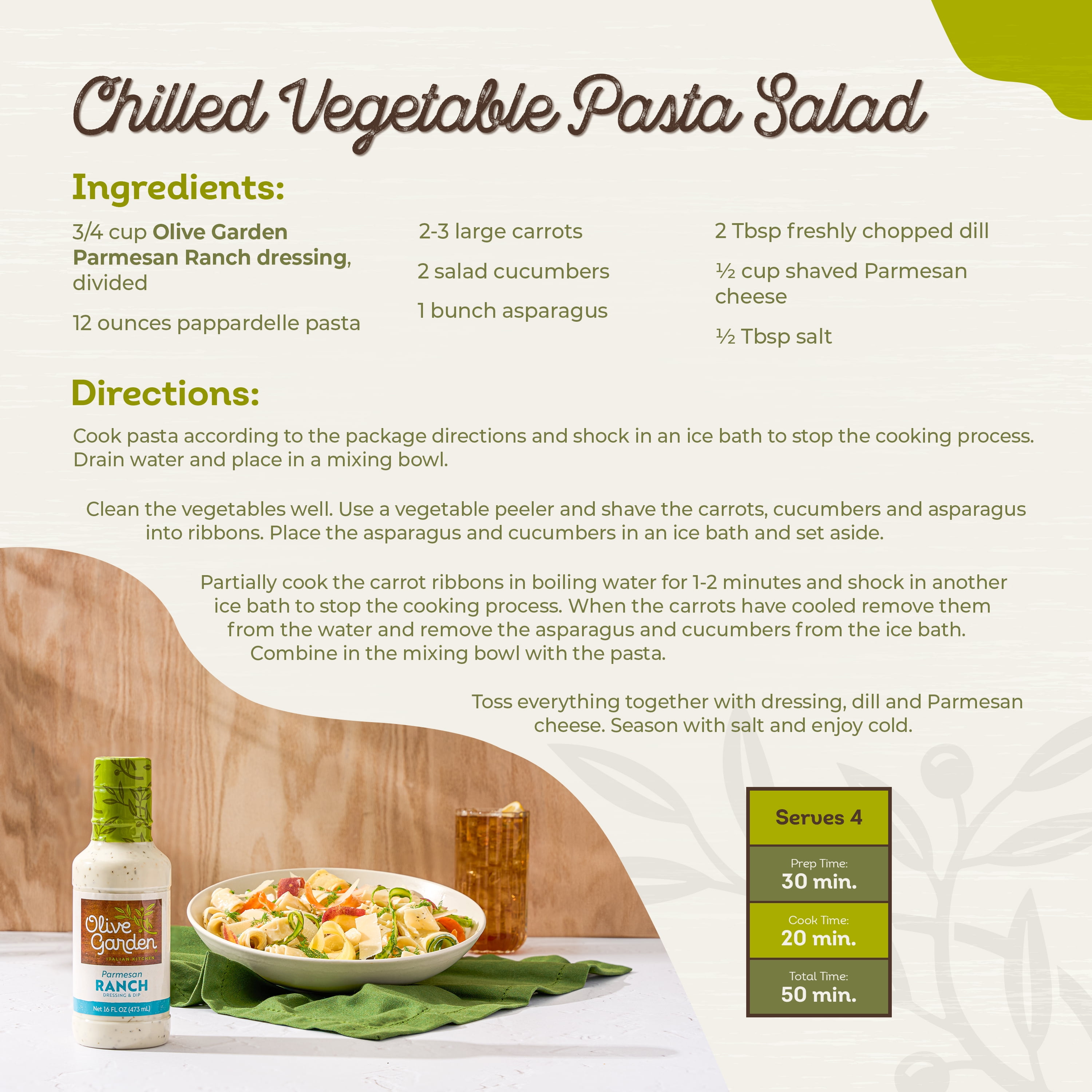 Olive Garden Parmesan Ranch Dressing & Dip, 16 fl. oz.