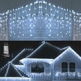 thumbnail image 1 of Luces navideñas Icicle Lyhope 432 LED 10,7 m, 8 modos, 1 of 7